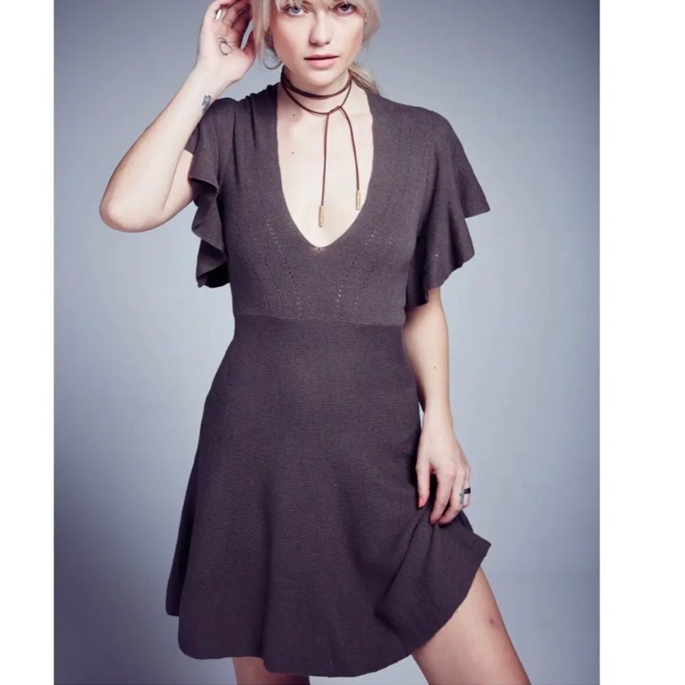 NWT Free People Cozy Nights Sweater Dress